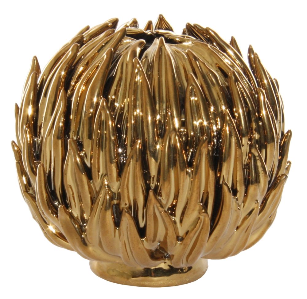 Vază decorativă THISTLE BALL Gold