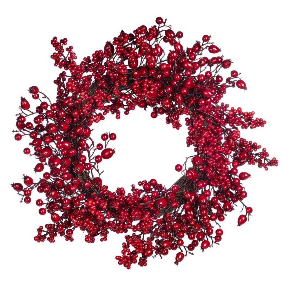 Coronita Berry 60cm rosu