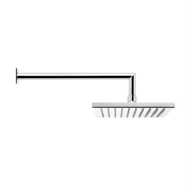 CAP DE DU? ABS 200X200 MM CU BRAT DE DU? DE PERETE – QUADRABLUE