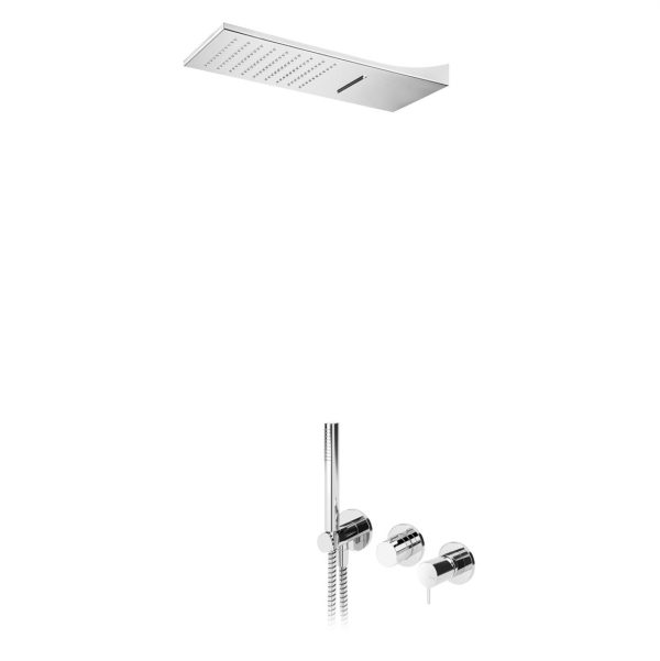 CON SET DE DU? LINEA DE DU? CASCADE HANDSHOWER L2 – LF