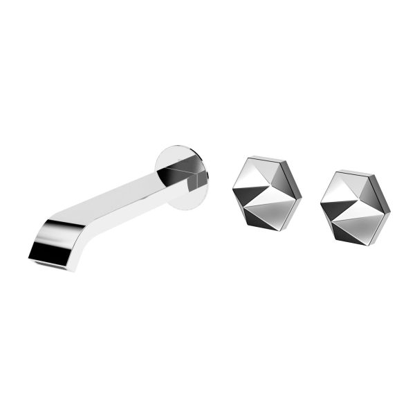 BATTERIE LAVOAR CU 3 GAURI PUSH-OPEN GUARD – UT – Cromado