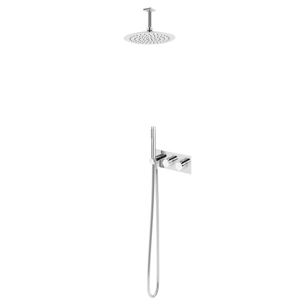 THE CONC SHOWER PLAFON SHOWER 250MM HANDSHOWER – VENUSQ – Cromado