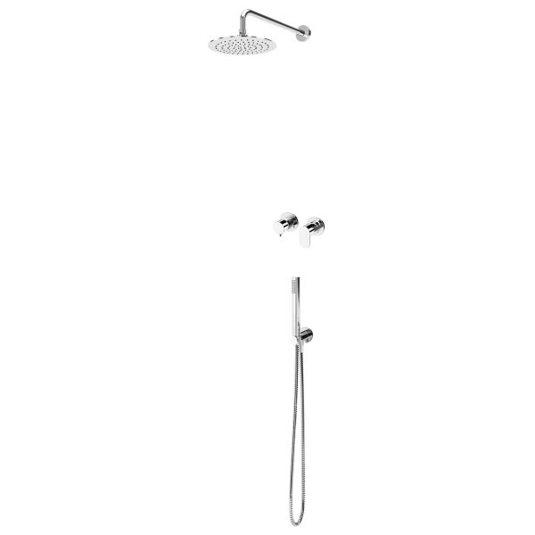 CON HORZ SHWR SET ULTRATHIN HEAD 250MM ELO HANDSHOWER, L2-AG