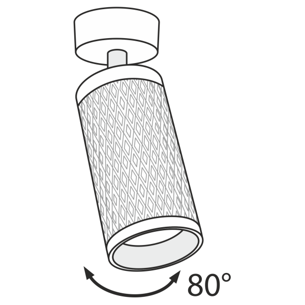 Corp de iluminat de tavan C034CL-01B