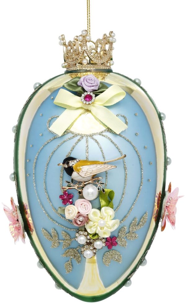 glss faberge bijuterie panagou ou orn blgrn 18cm