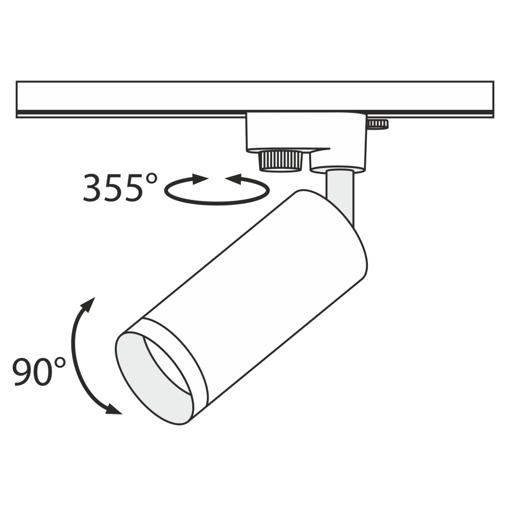 Iluminat pe senile TR004-1-GU10-B - imagine 3