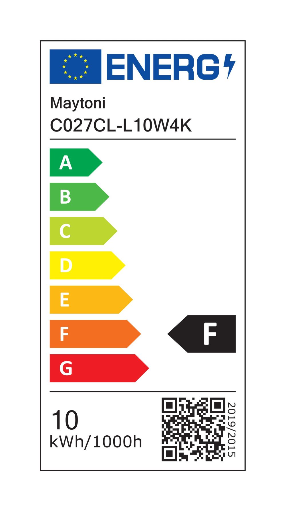 Corp de iluminat de tavan C027CL-L10W4K - imagine 2