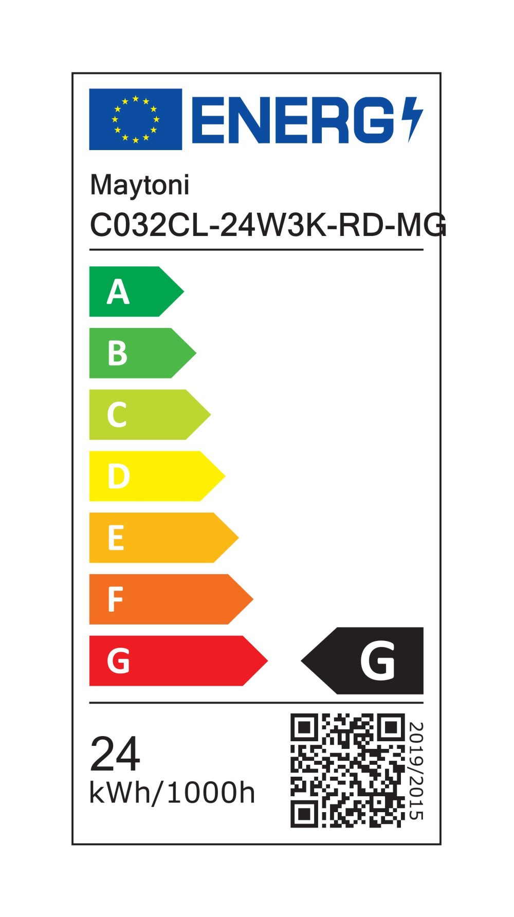 Plafoniera C032CL-24W3K-RD-MG - imagine 2