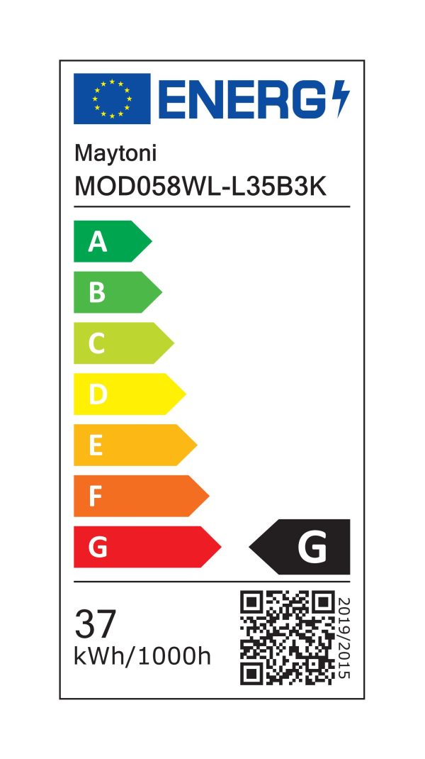 Aplica de perete MOD058WL-L35B3K