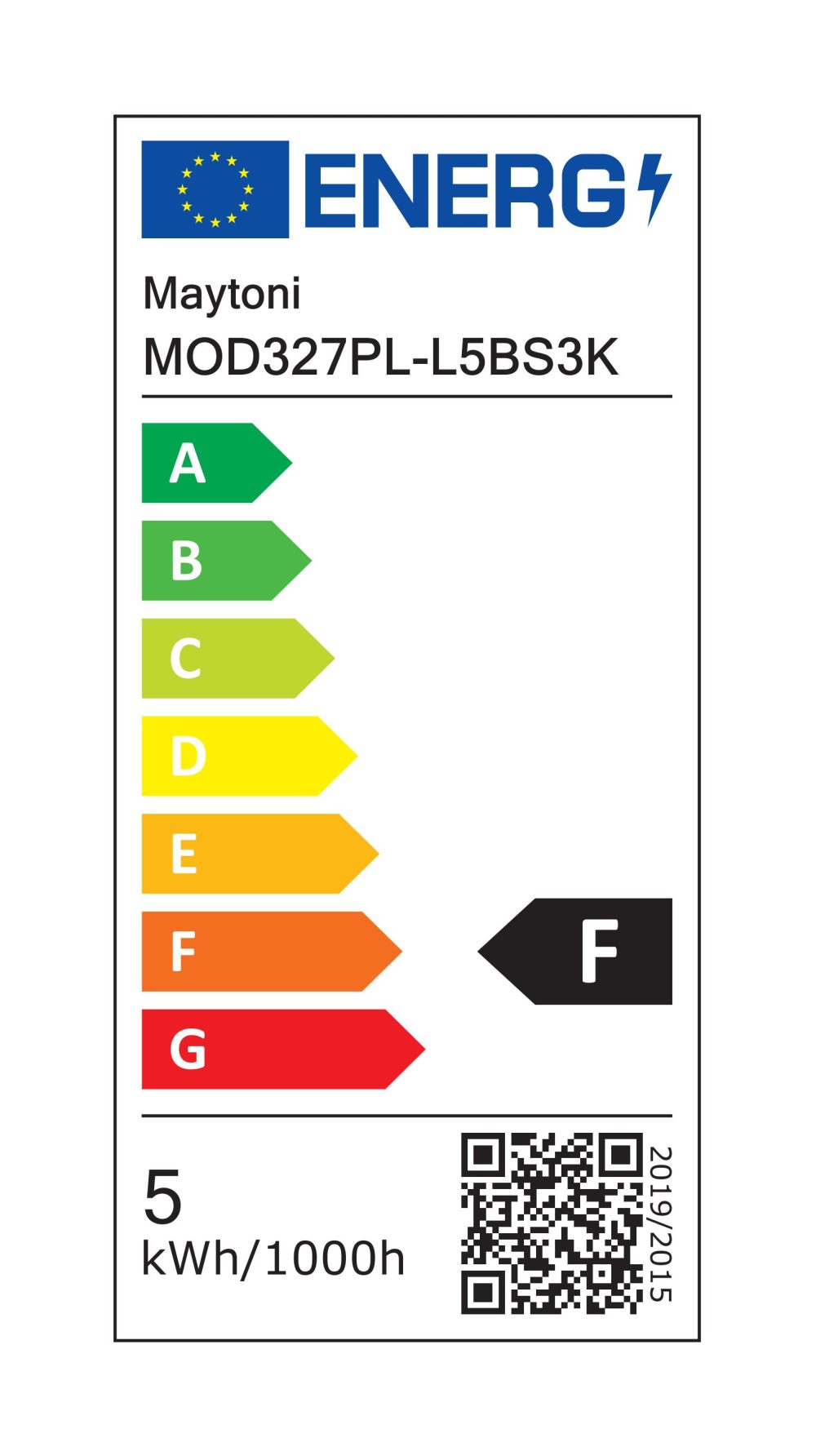 Lampa suspendata MOD327PL-L5BS3K - imagine 5