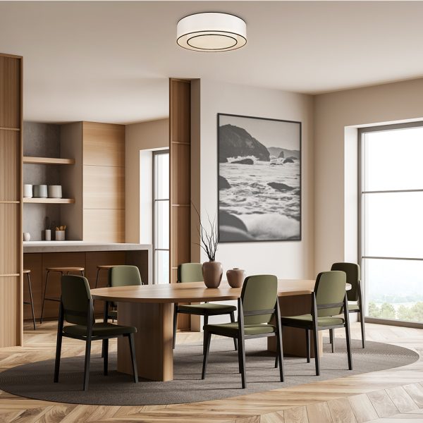 Plafoniera MOD613CL-03W