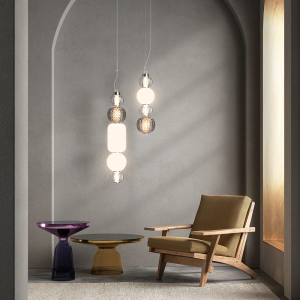 Lampa suspendata P069PL-L17CH3K