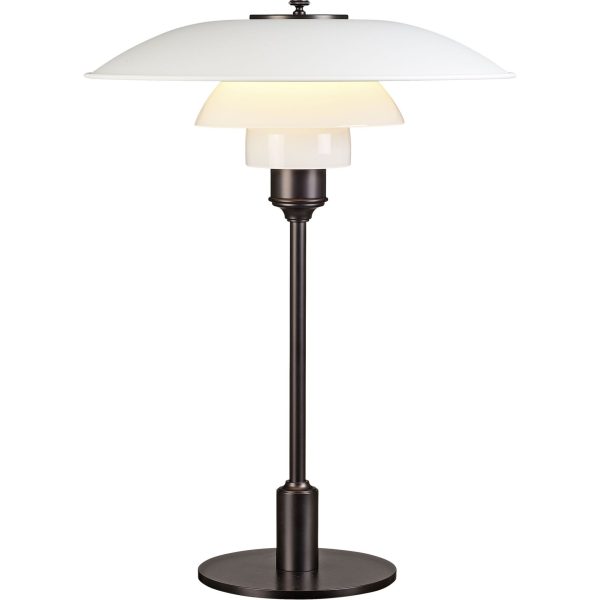 Lampă de masă metalică PH 3½-2½, albă