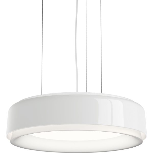 Lampă suspendată LP Grand Albă Ø 320